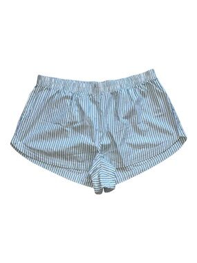 NWT Old Navy Women’s Pajama Sleep Shorts Striped Blue XL